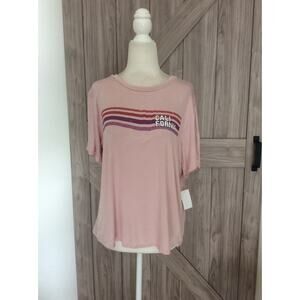 NWT Stunner California large graphic Tee